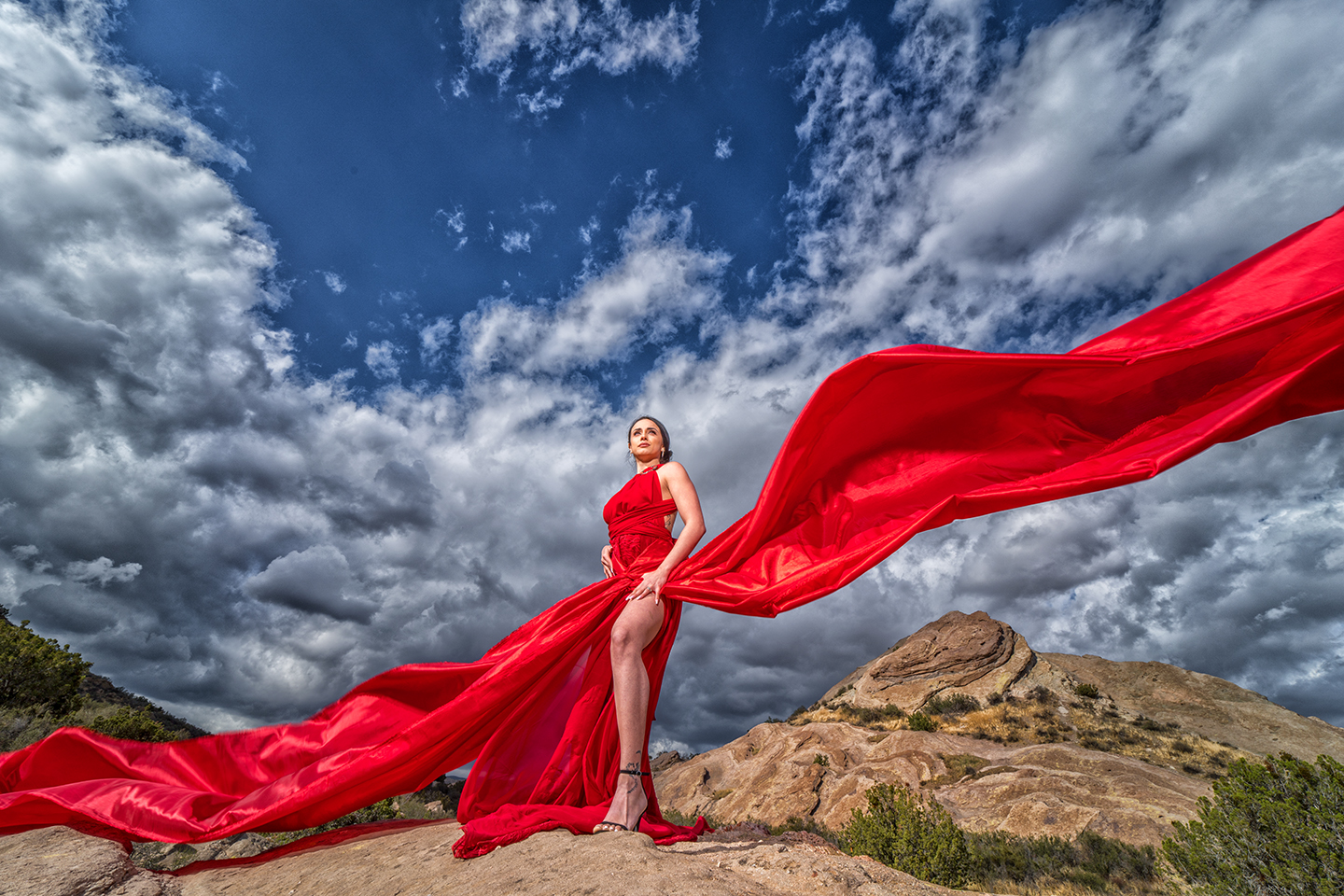 vasquez rocks fashion photography